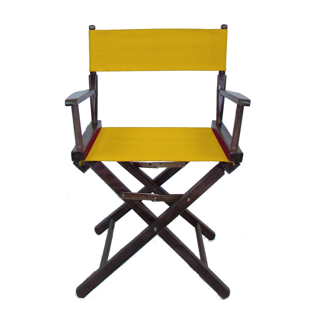 18" Walnut Frame Directors Chair I58160