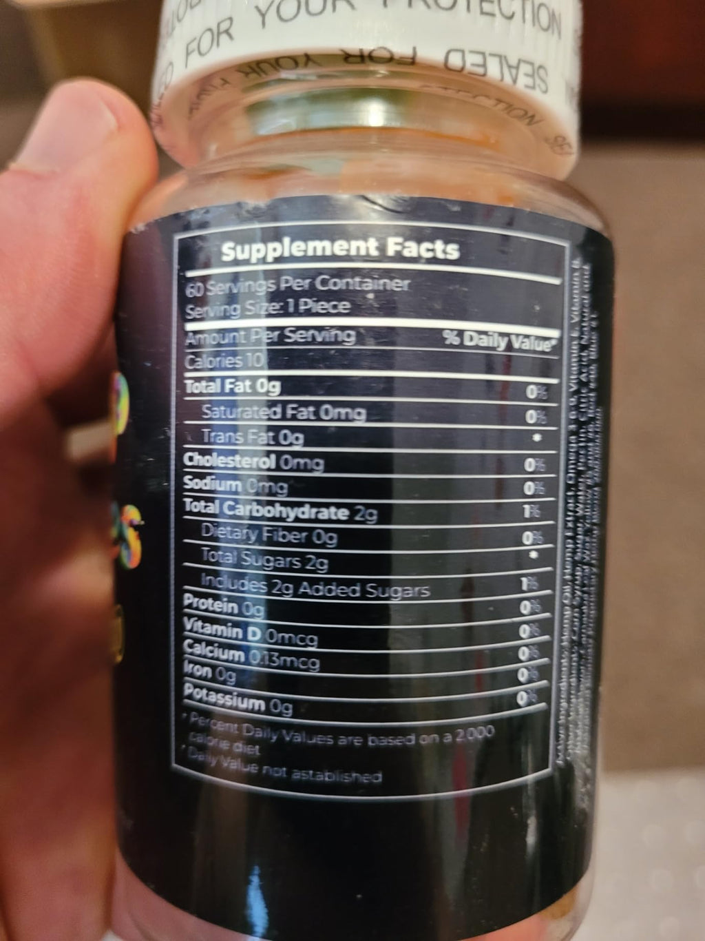 Hemp Gummies 60 Count R1365