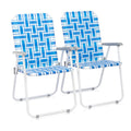 Folding Webbed Lawn Beach Chair I523