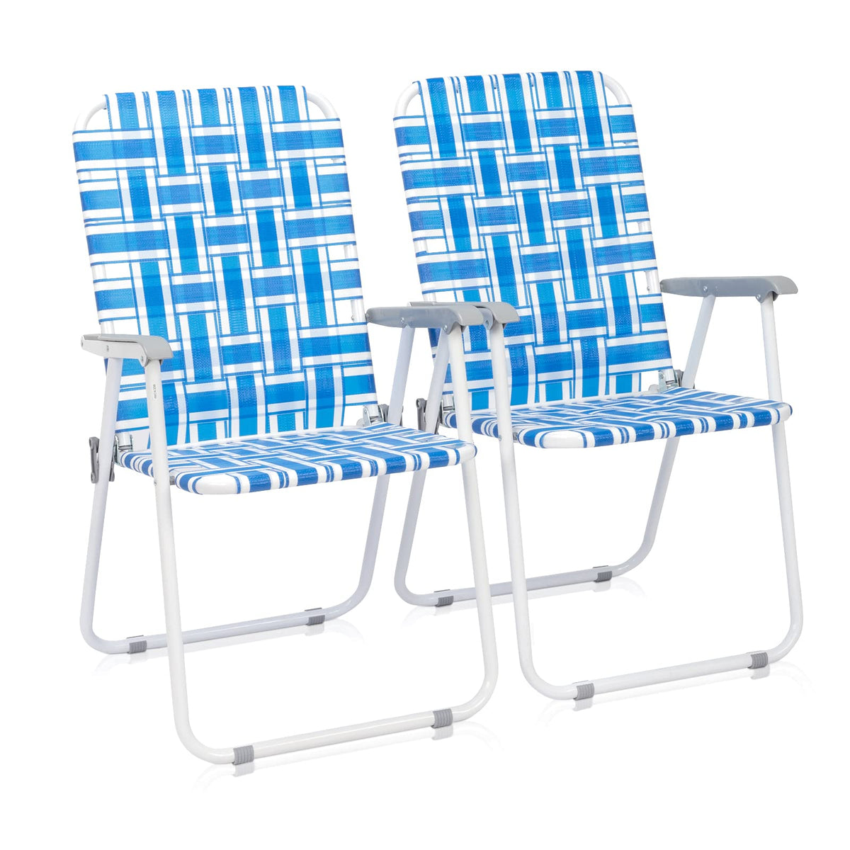 Folding Webbed Lawn Beach Chair I523