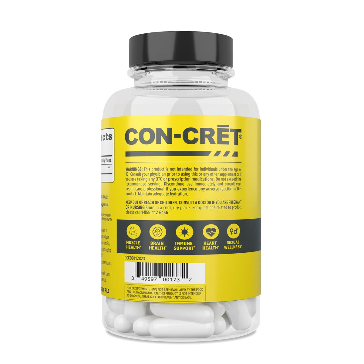 Creatine HCl Capsules 72 Count P8845