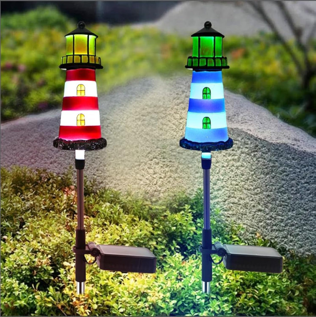 2 Pack IP65 Waterproof Solar Stake Lights N967033