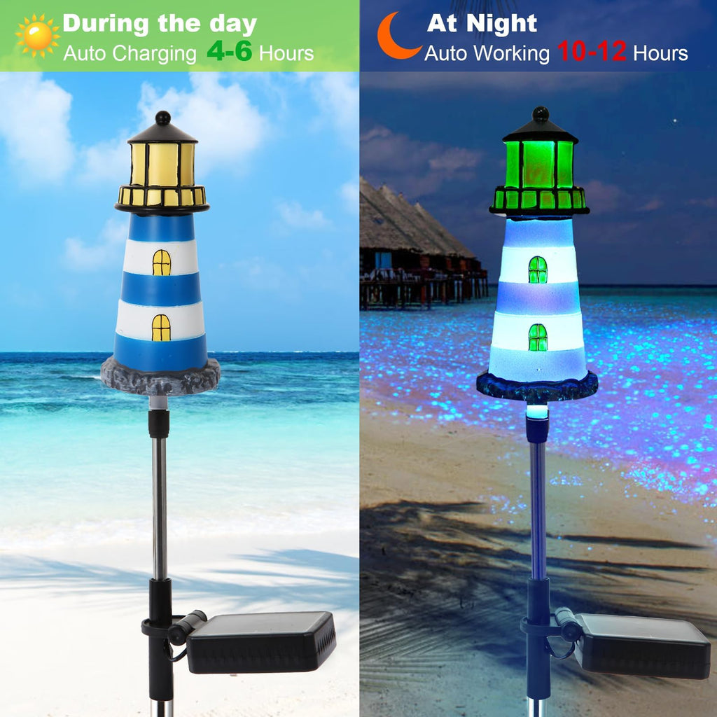2 Pack IP65 Waterproof Solar Stake Lights N967033