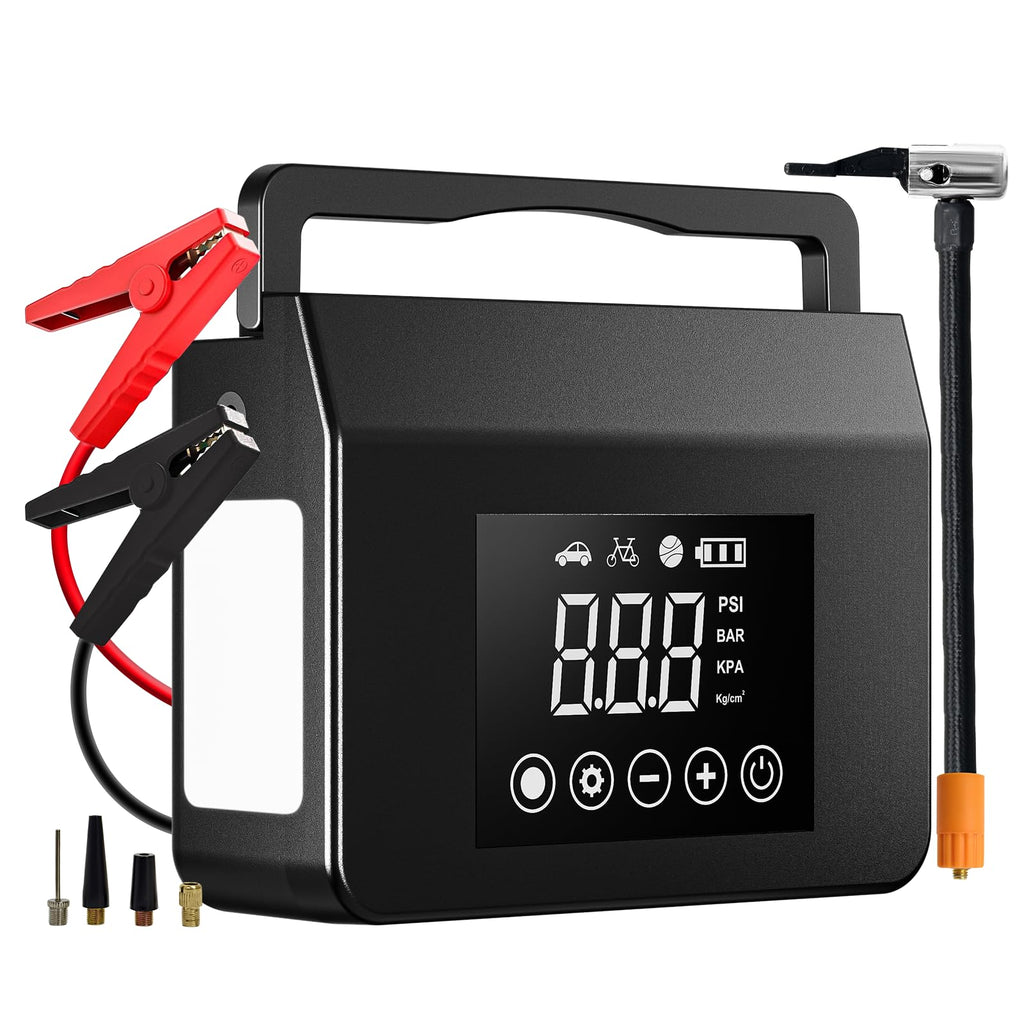 Portable Jump Starter with Air Compressor K4367