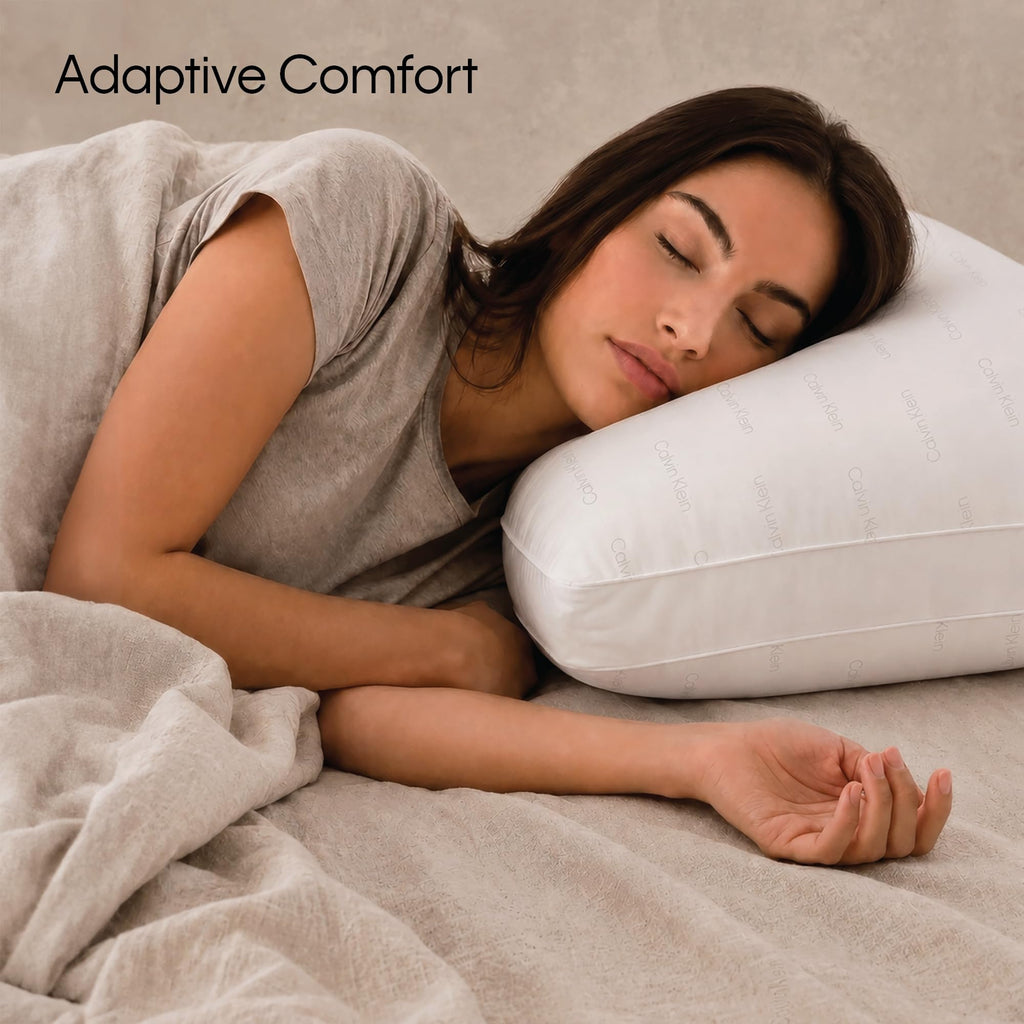 Queen Size Set of 2 Medium Soft Pillows X107094