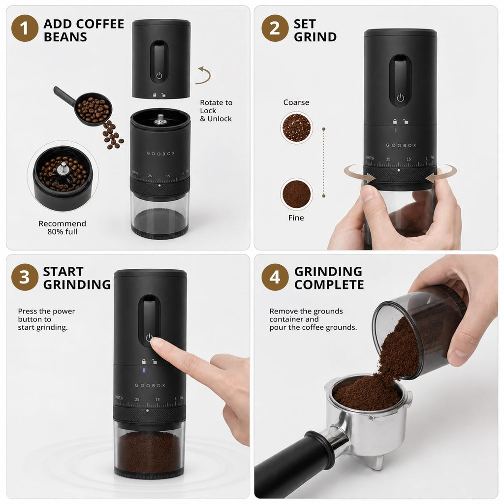 Electric Coffee Grinder D7374