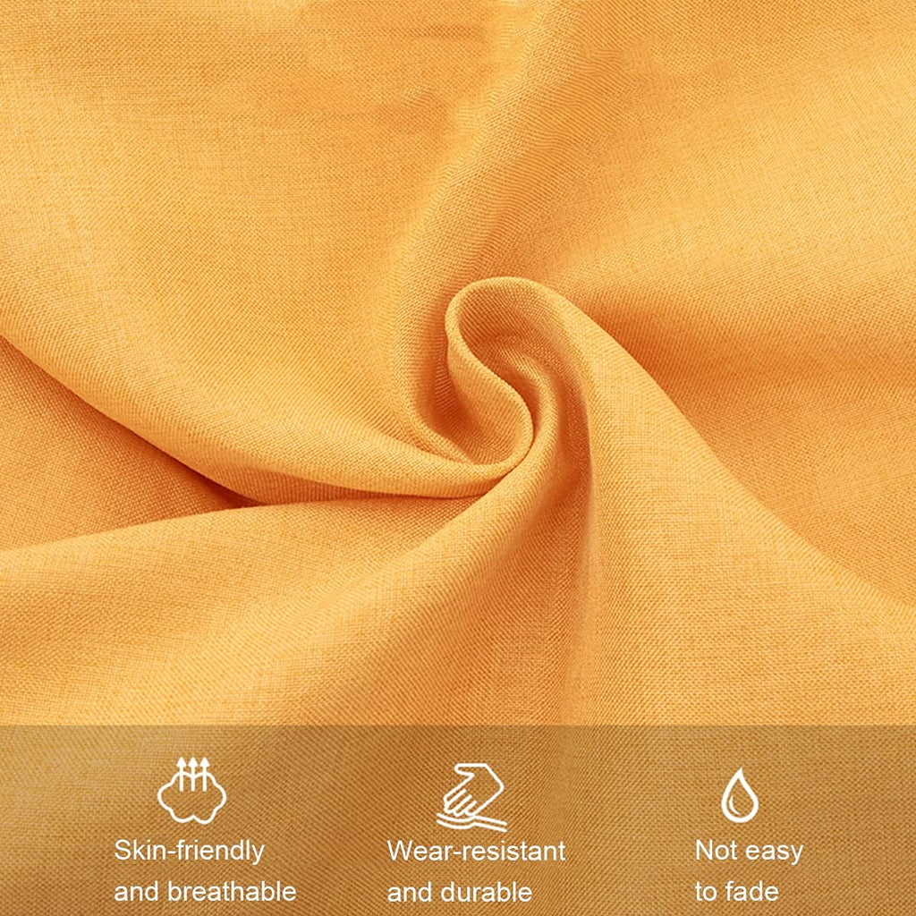 Cotton Linen Bean Bag Chair Cover 90x110cm R454992