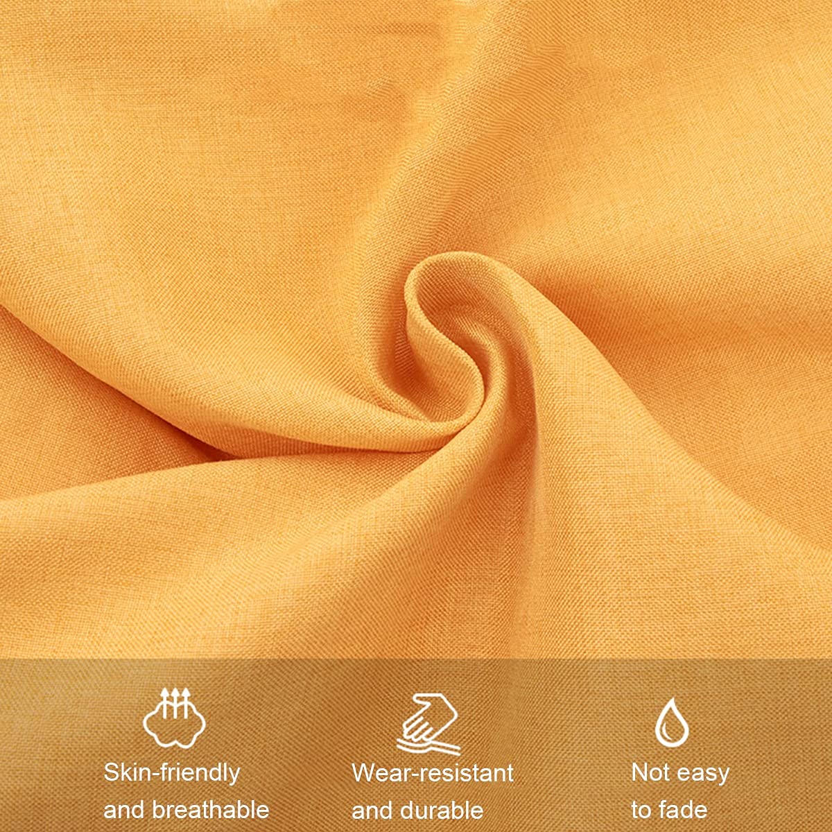 Cotton Linen Bean Bag Chair Cover 90x110cm R454992
