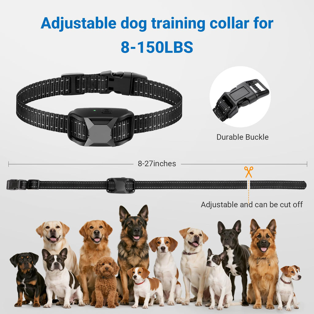 IP67 Waterproof Dog Training Collar with Remote Control B8203