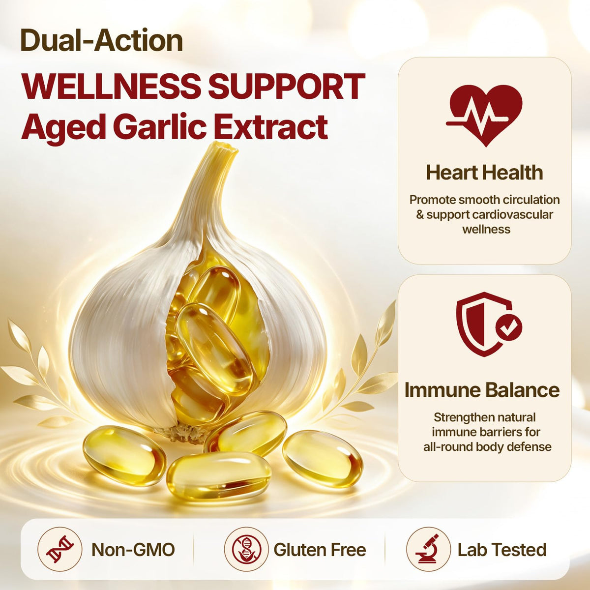 Odorless Garlic Supplement 300 Capsules Z248861