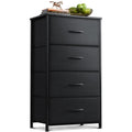 Black 4 Drawer Small Dresser H29757