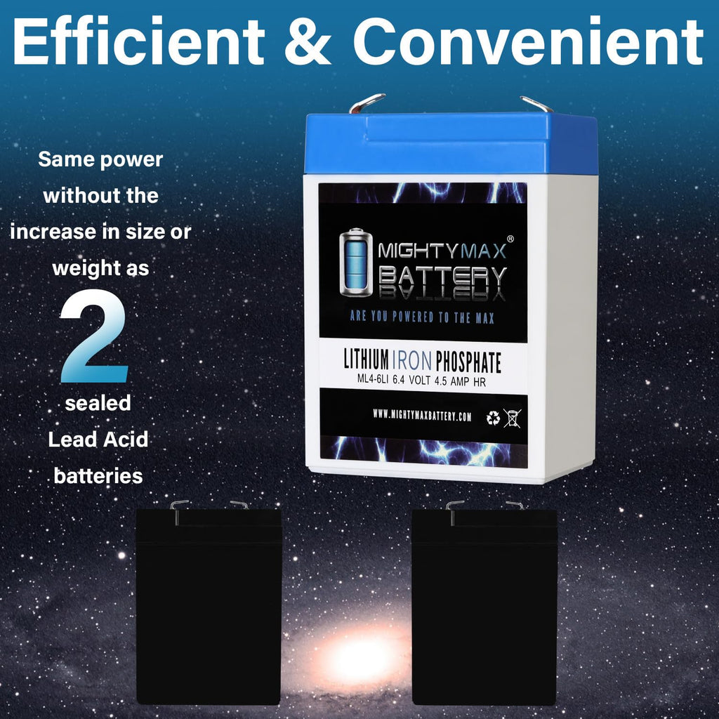 6V 4.5AH Lithium Replacement Battery X11026