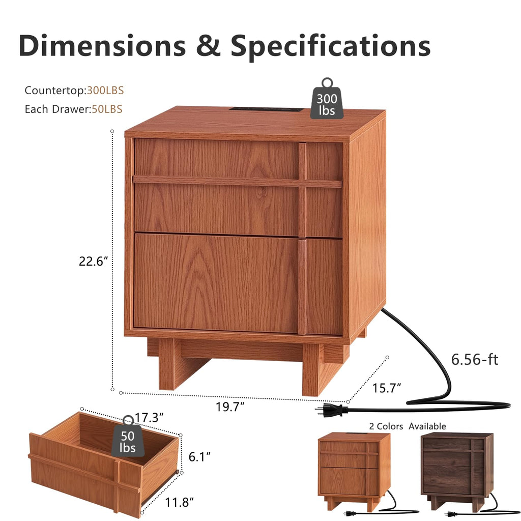 Mid Century Modern Nightstand M14790