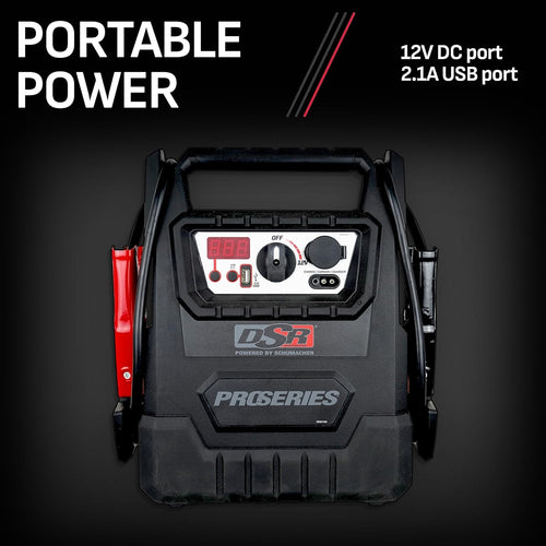 12V 2000 Peak Amps Car Battery Jump Starter Y95458