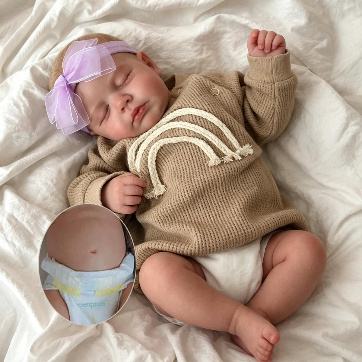 20 Inch Silicone Reborn Baby Dolls Girl C4825
