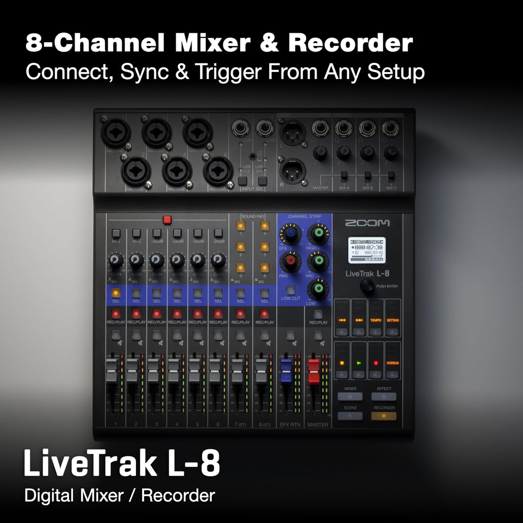 Battery Powered Mixer/Recorder D8719