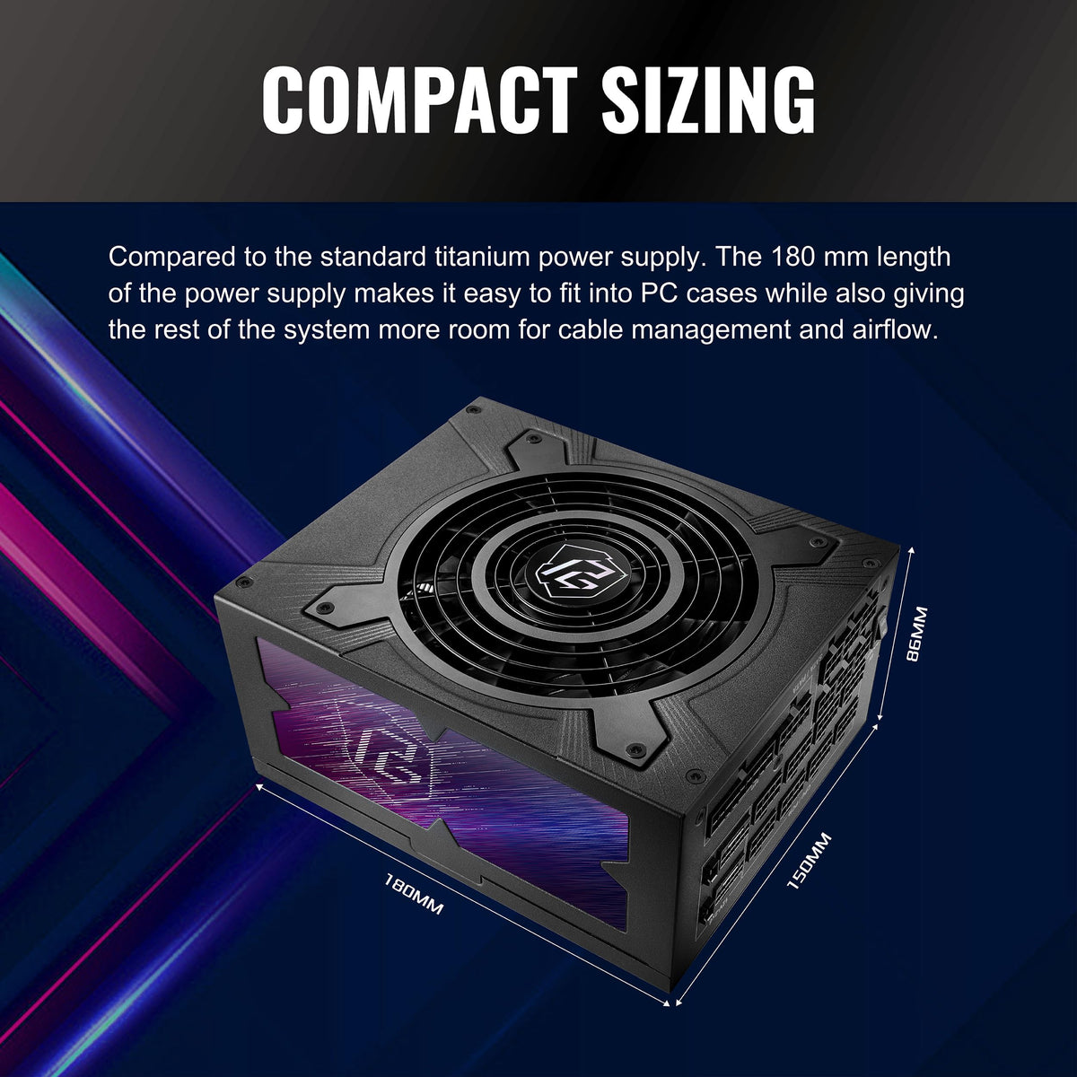1600W Fully Modular ATX 3.1 Power Supply A588