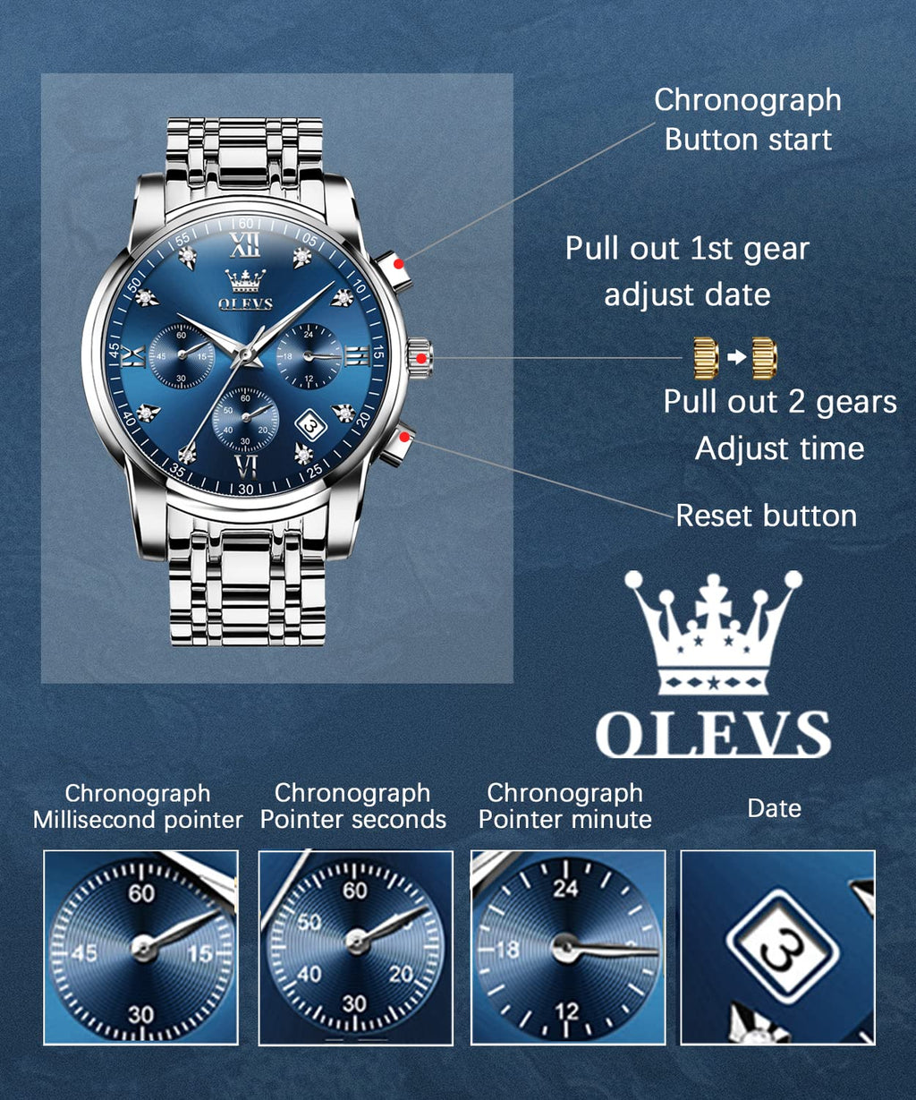 Men Stainless Steel Analog Watch K89682