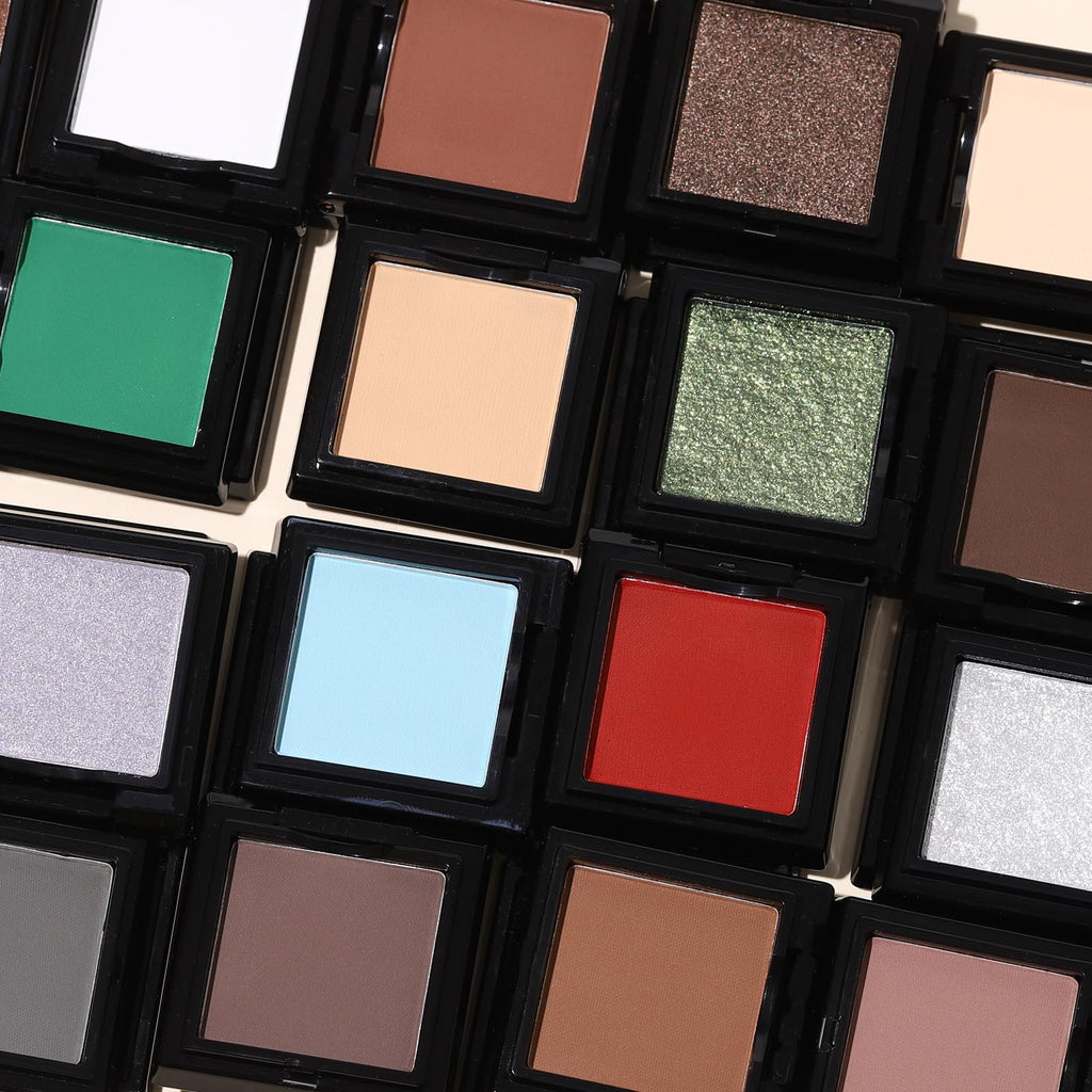 Light Beige Neutral Nude Matte Single Eyeshadow Palette P72099