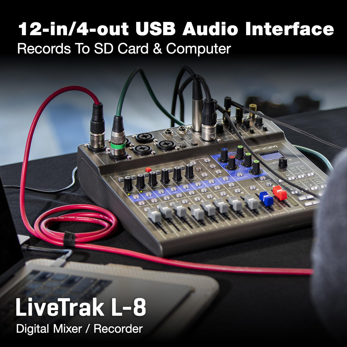 Battery Powered Mixer/Recorder D8719