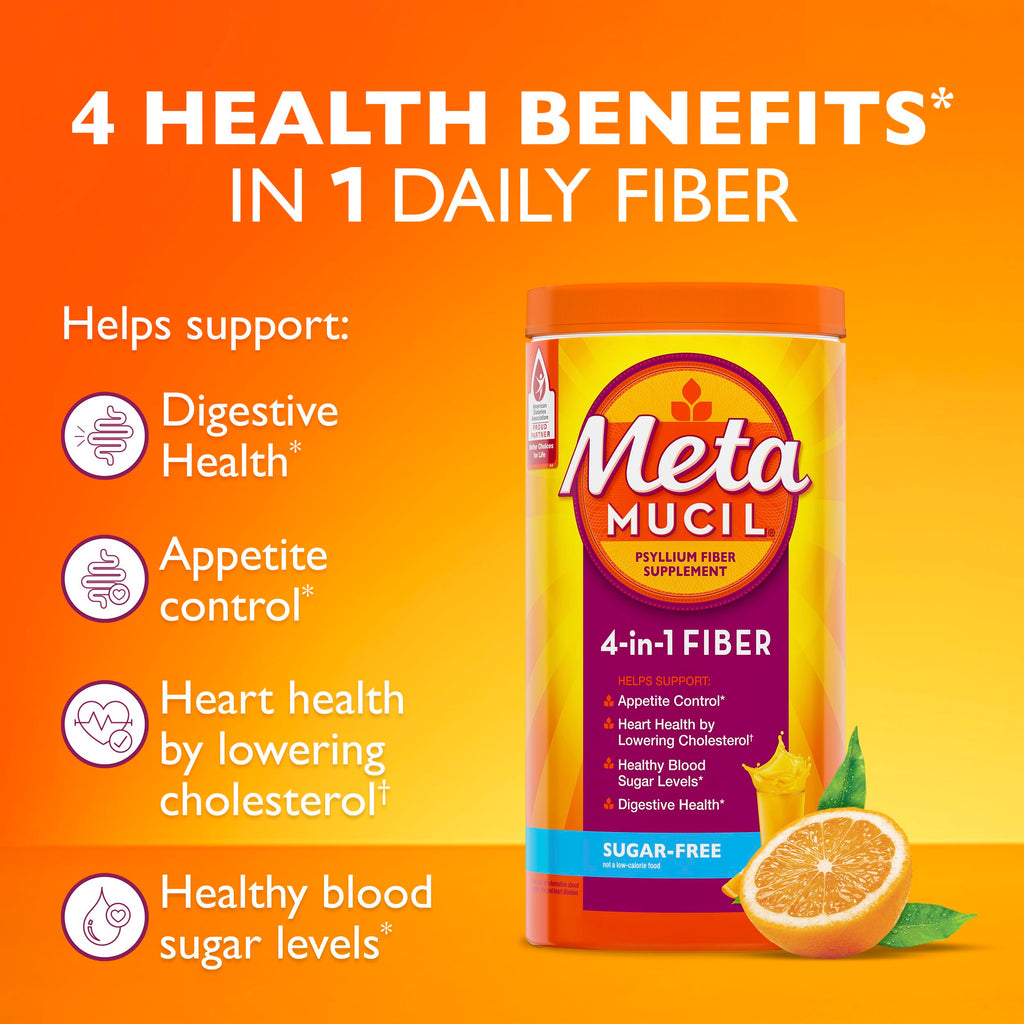 Sugar-Free Orange Flavored Psyllium Husk Fiber Powder C279748