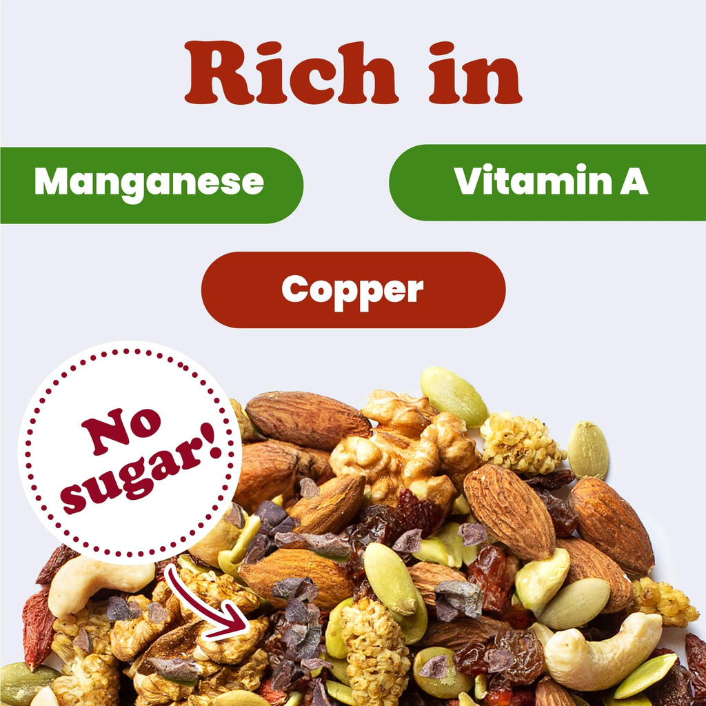 Organic Raw Snack Mix, 8 Ounces Z444