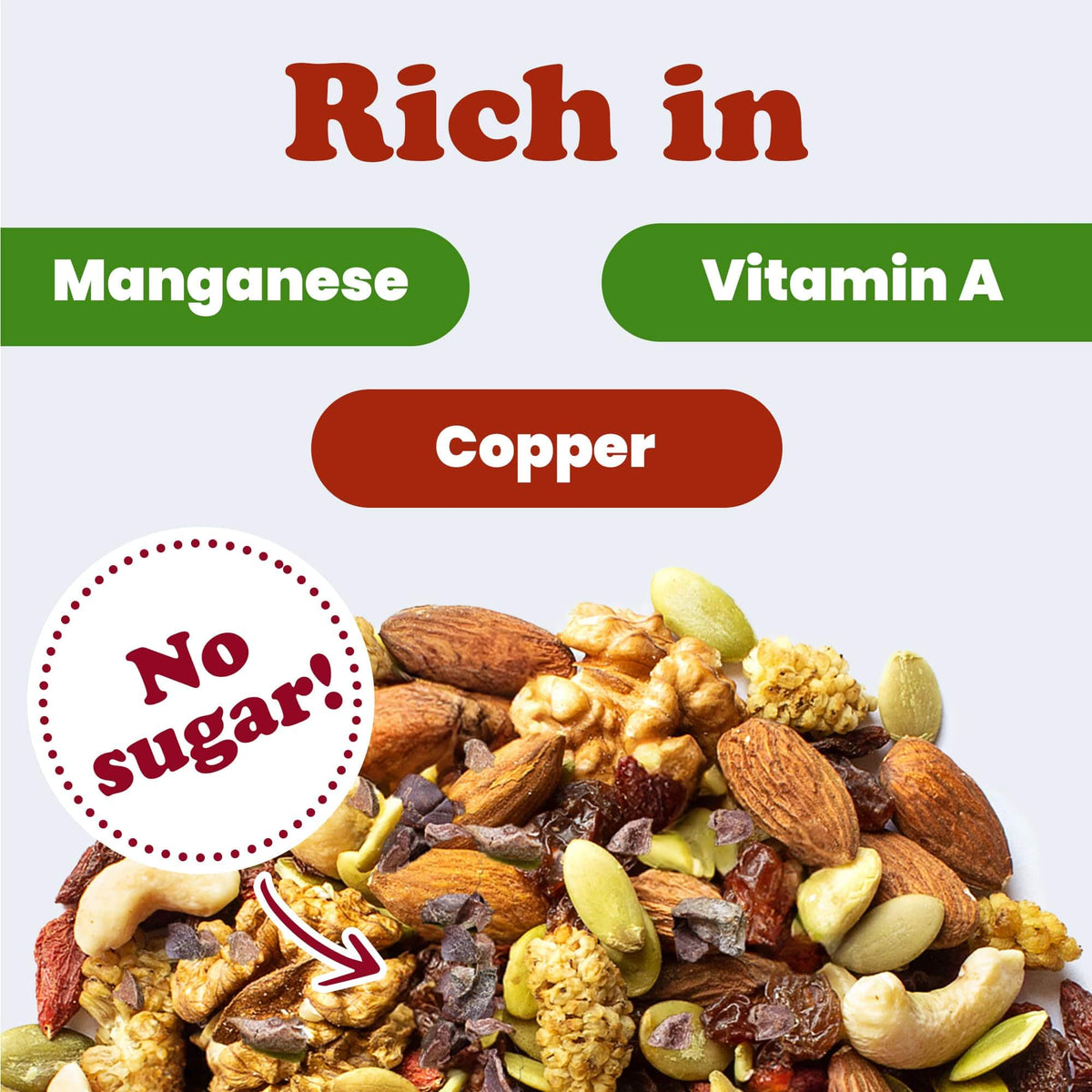 Organic Raw Snack Mix, 8 Ounces Z444