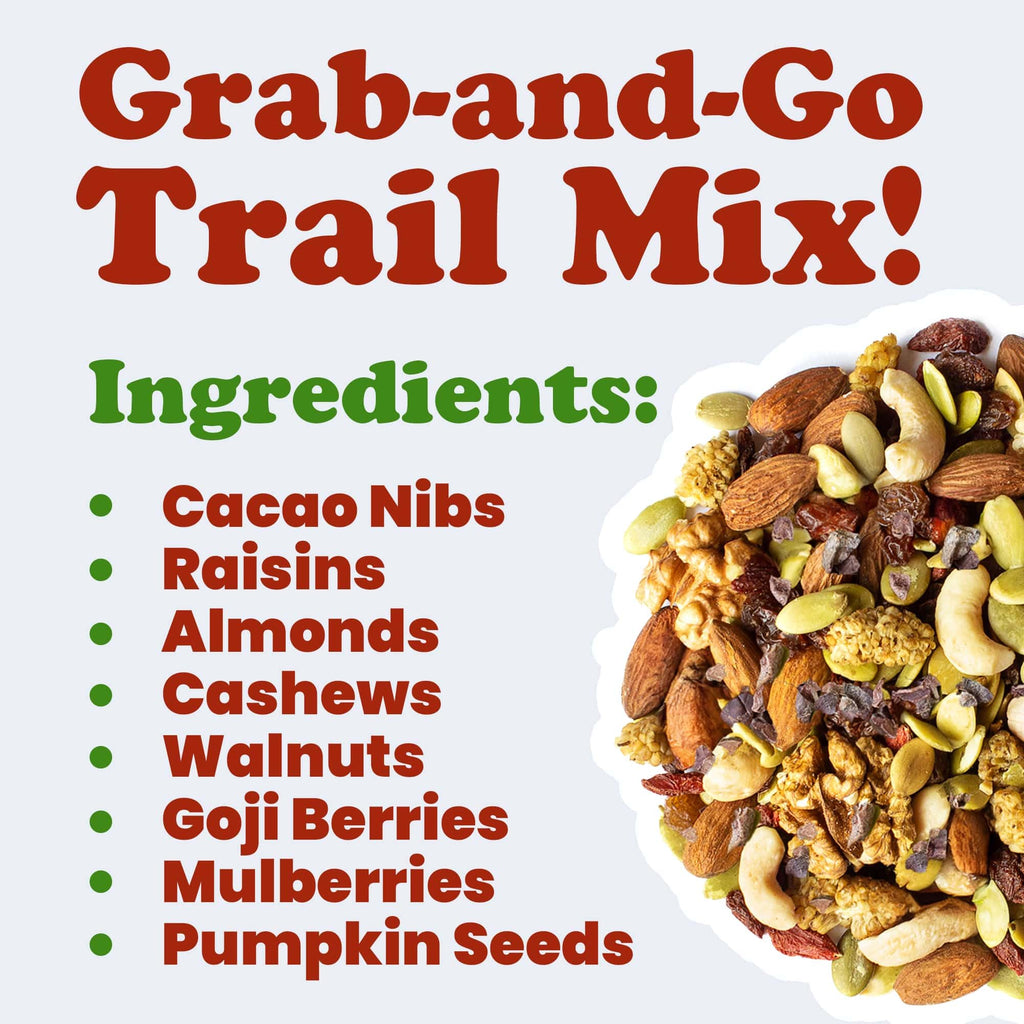 Organic Raw Snack Mix, 8 Ounces Z444