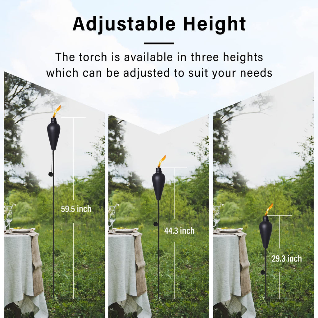 6 Pack Citronella Tiki Torches M401280