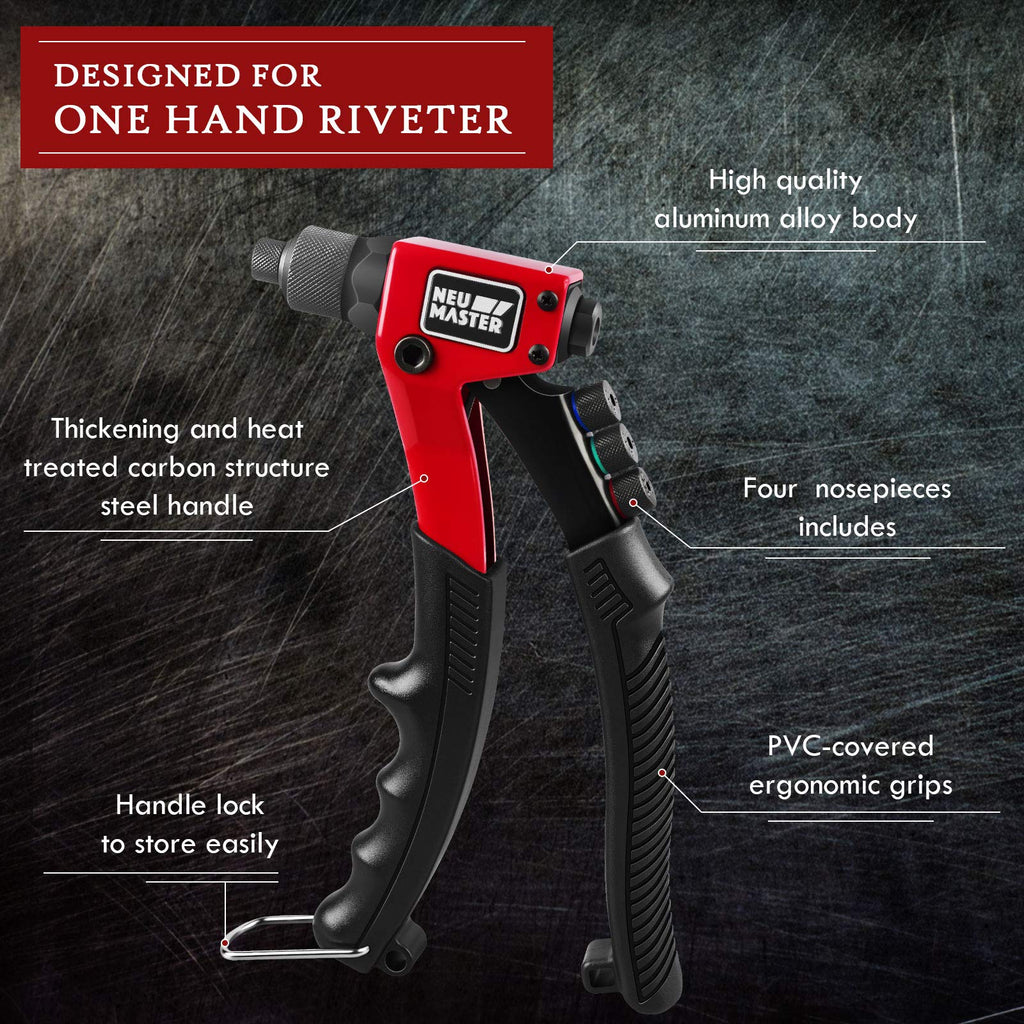 Rivet Gun Tool Kit with 200 Rivets C7948