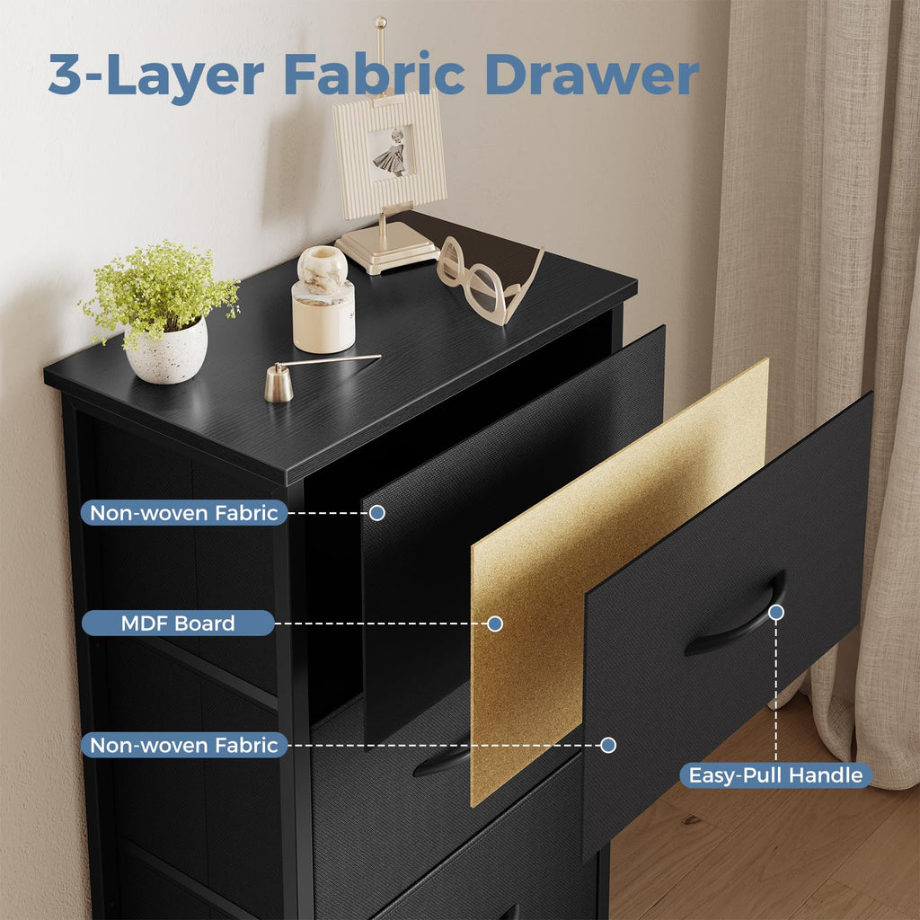 3 Drawer Nightstand E8916