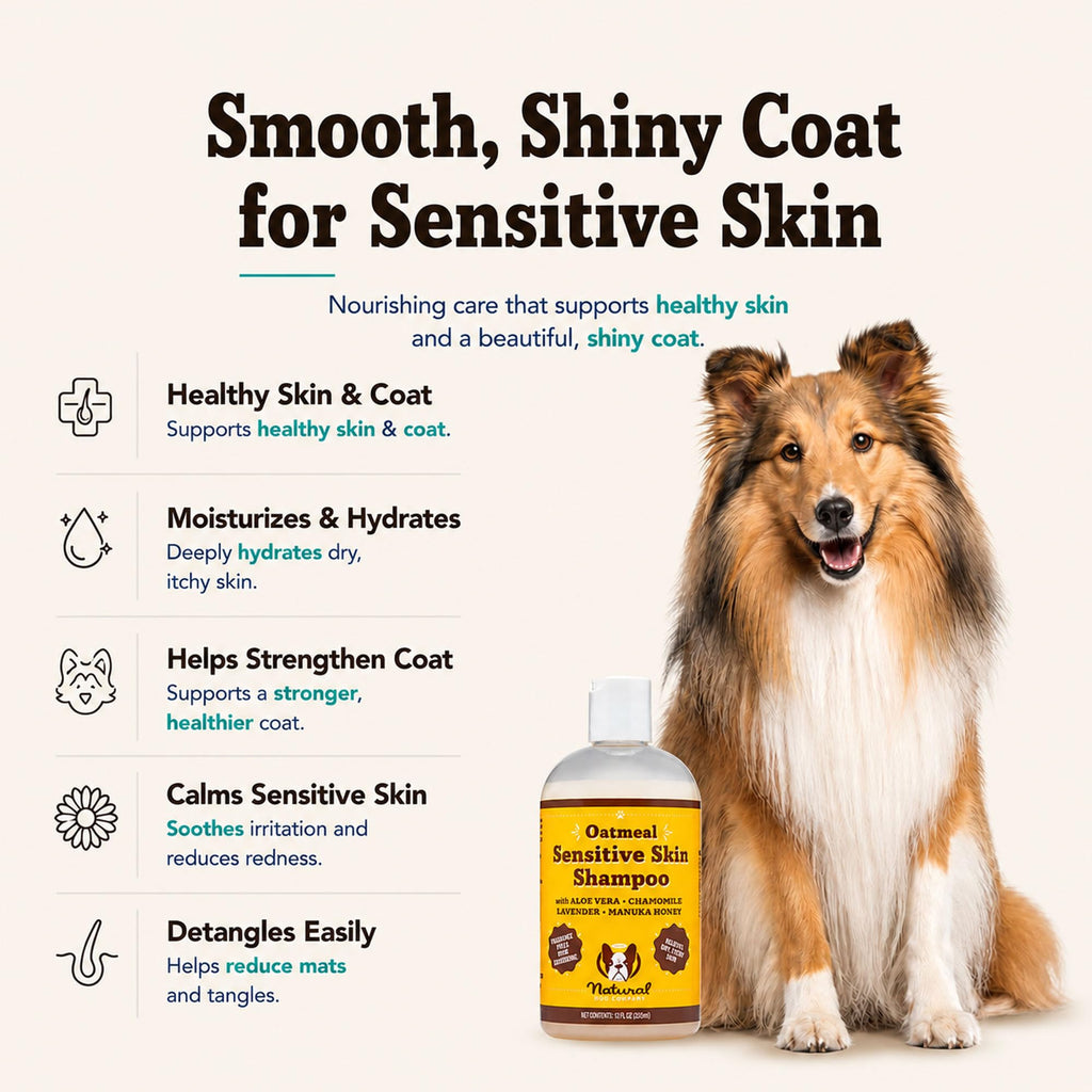 Sensitive Skin Dog Shampoo 12 oz U5685