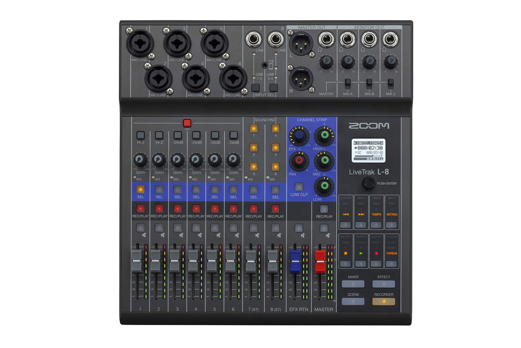 Battery Powered Mixer/Recorder D8719