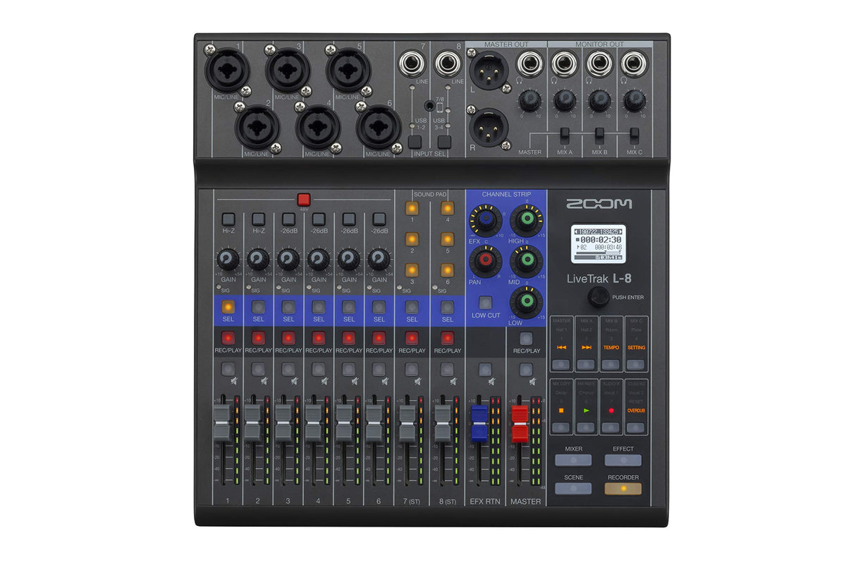 Battery Powered Mixer/Recorder D8719