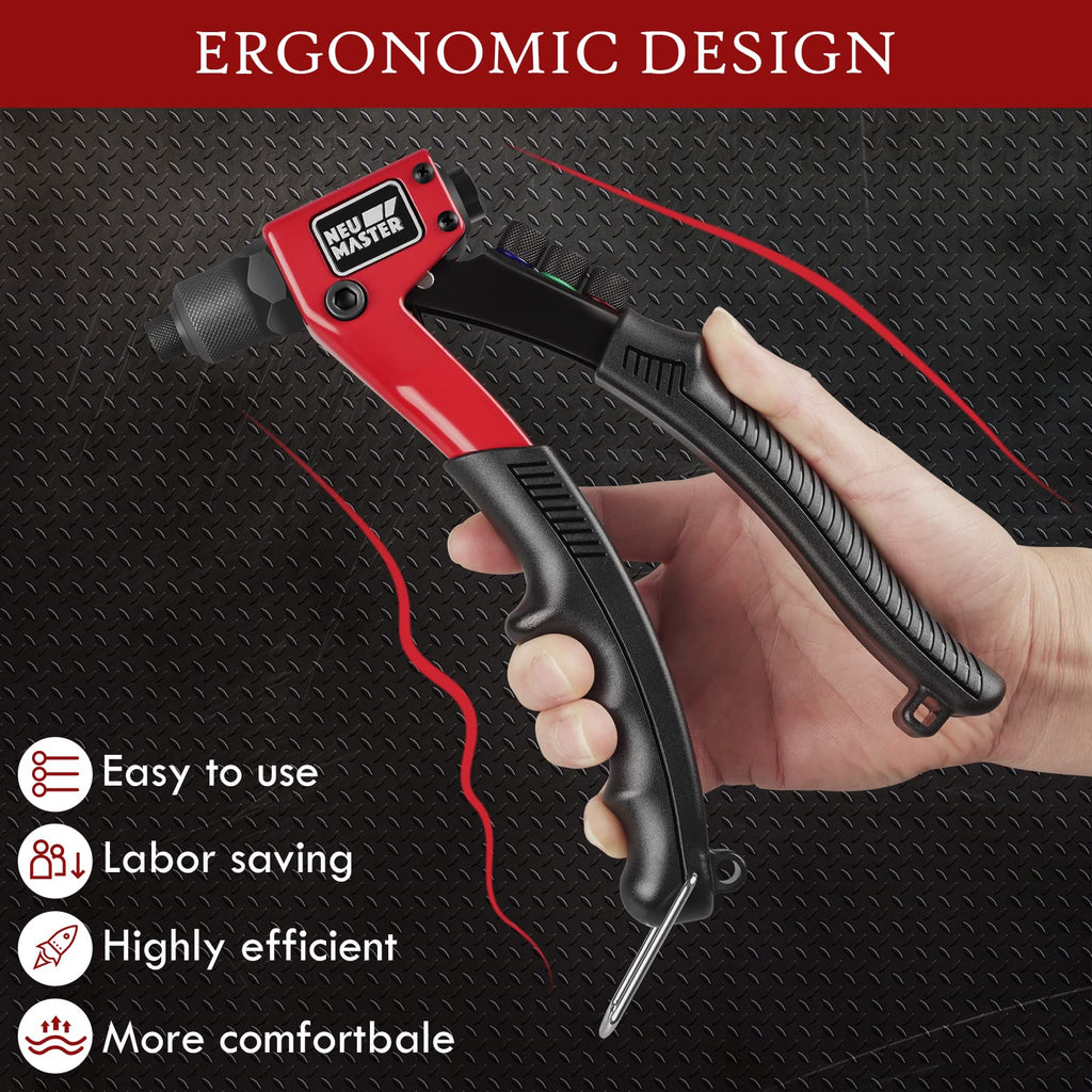 Rivet Gun Tool Kit with 200 Rivets C7948