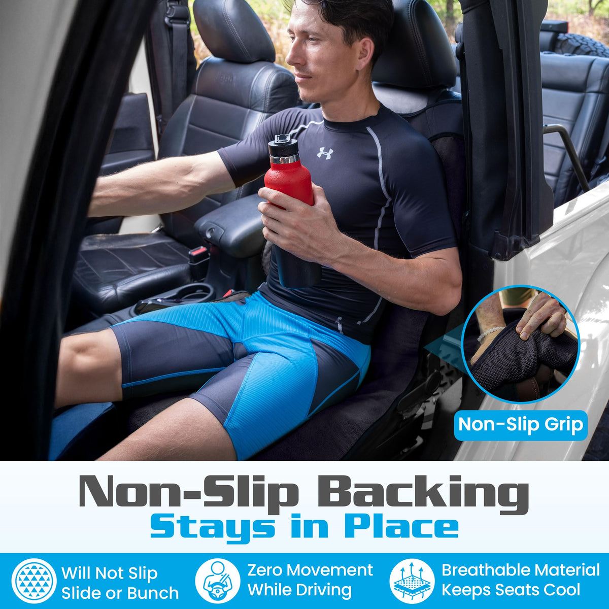 Waterproof Car Seat Cover & Protector, Black S904956