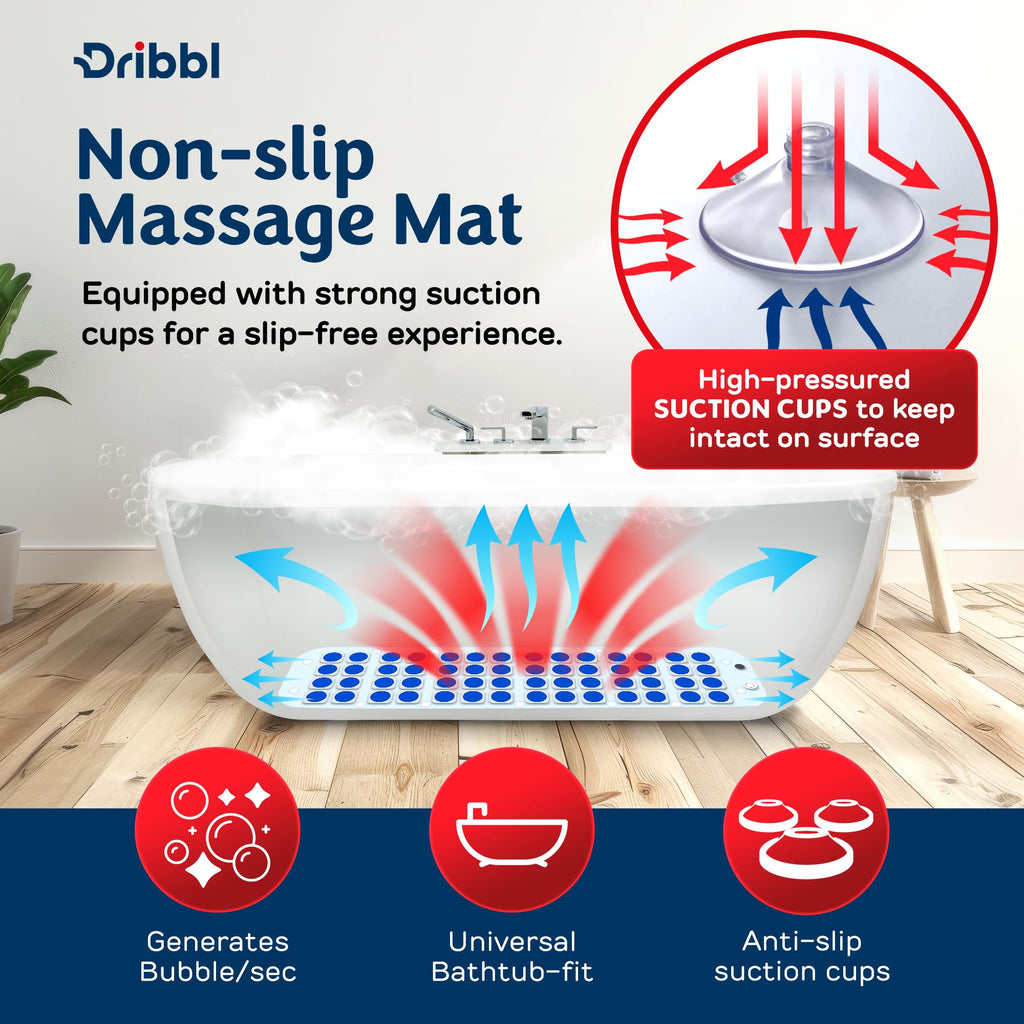 Electric Bubble Massage Bathtub Mat G30256