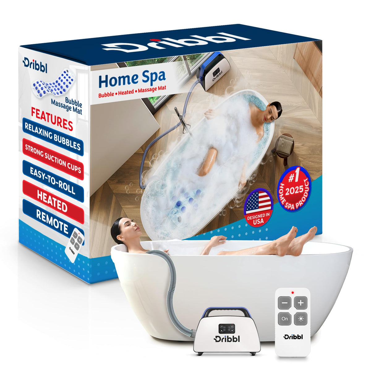 Electric Bubble Massage Bathtub Mat G30256