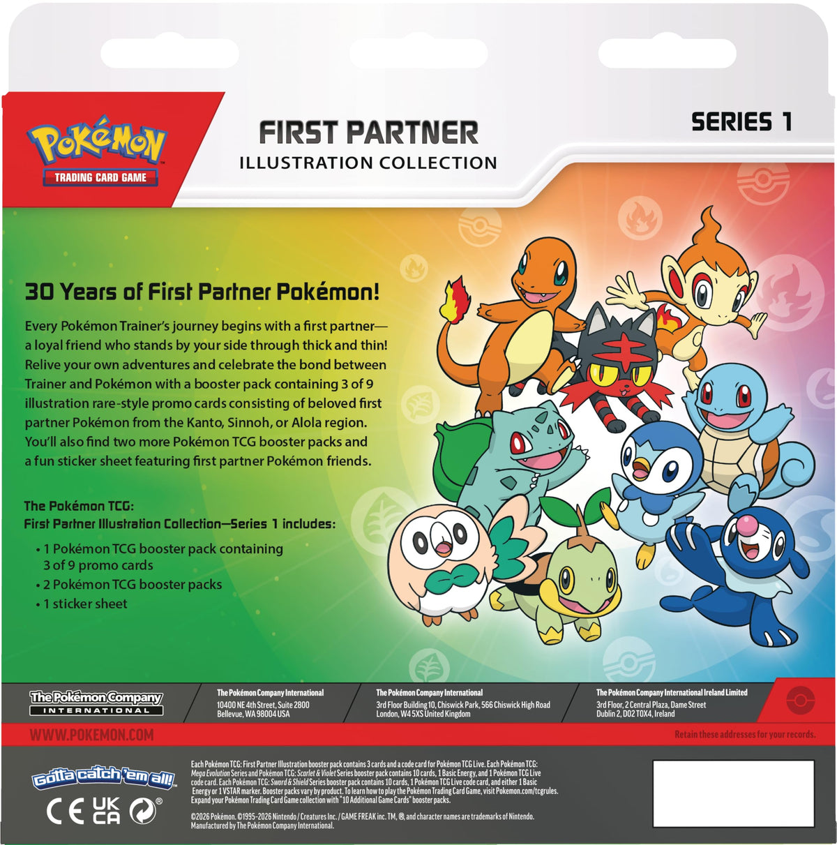 Pokémon TCG Illustration Collection Series 1 X85497