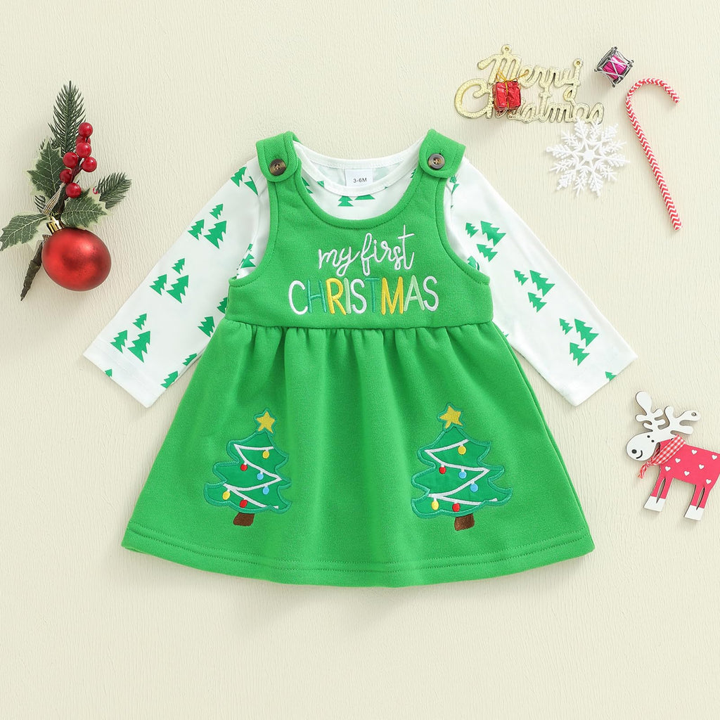 Newborn Short Sleeve Romper and Overalls Skirt Dress Outfits L64932