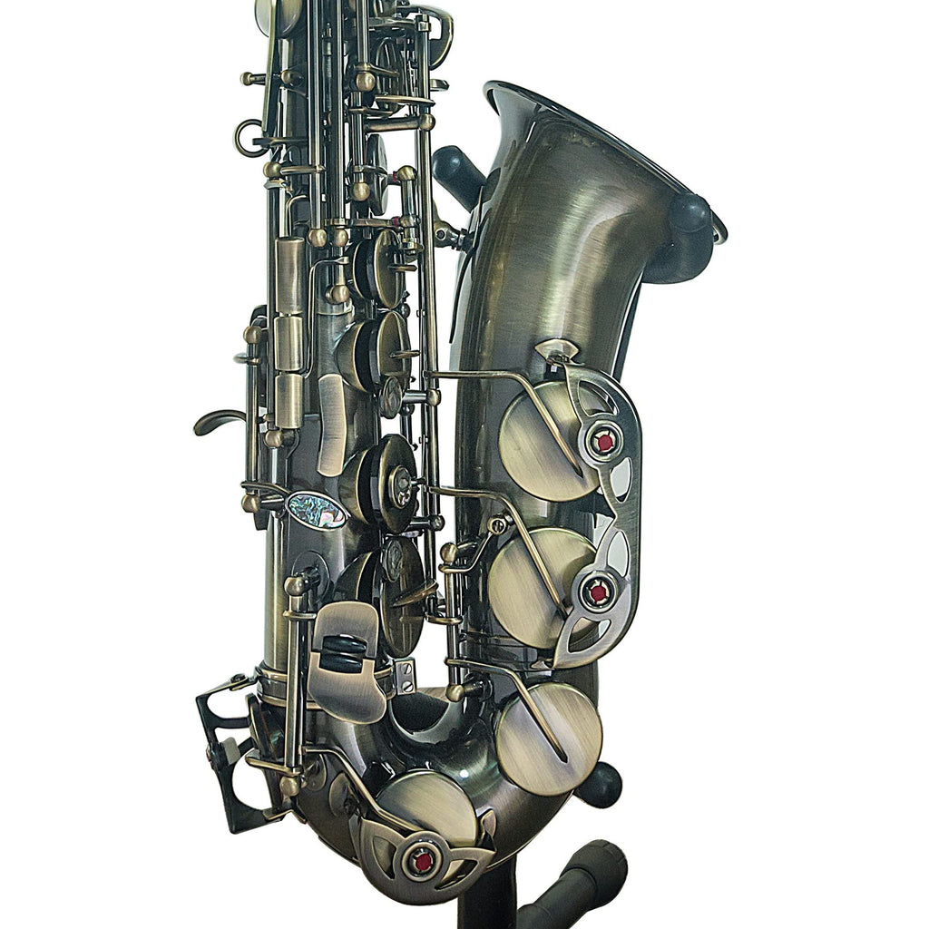 Antique Alto Saxophone in E Flat Saxophone Set F48443