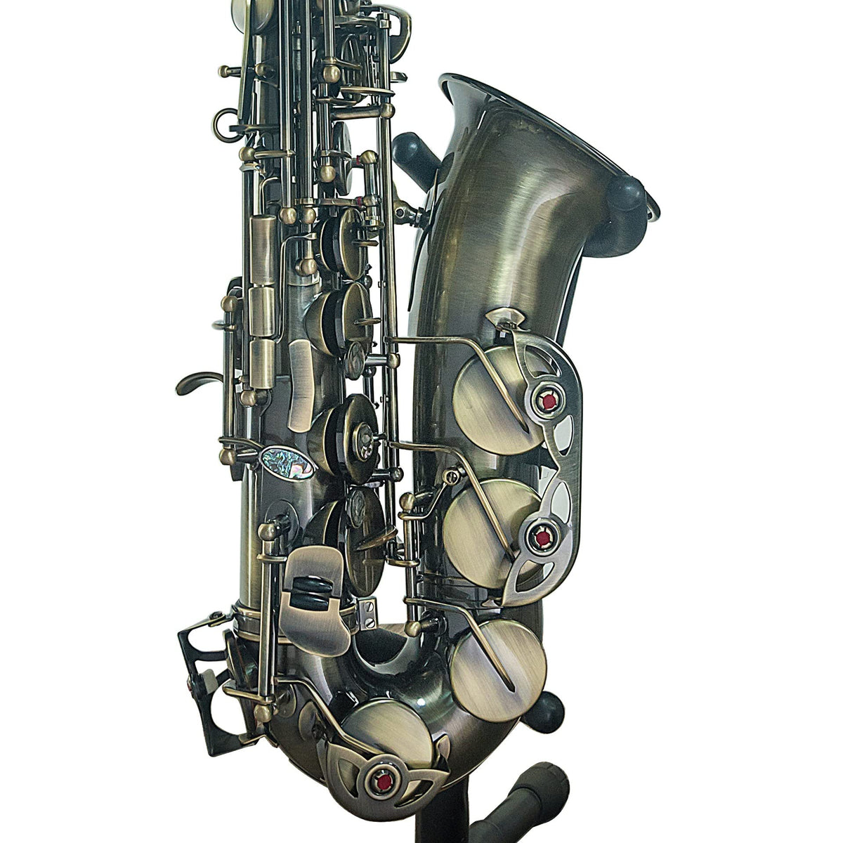 Antique Alto Saxophone in E Flat Saxophone Set F48443