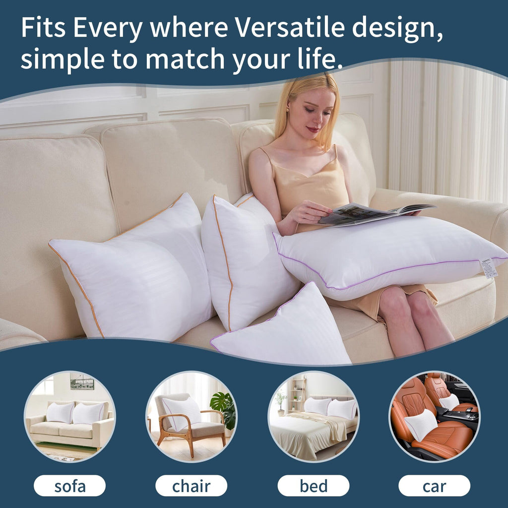 King Size Down Alternative Pillows Set of 2 S591