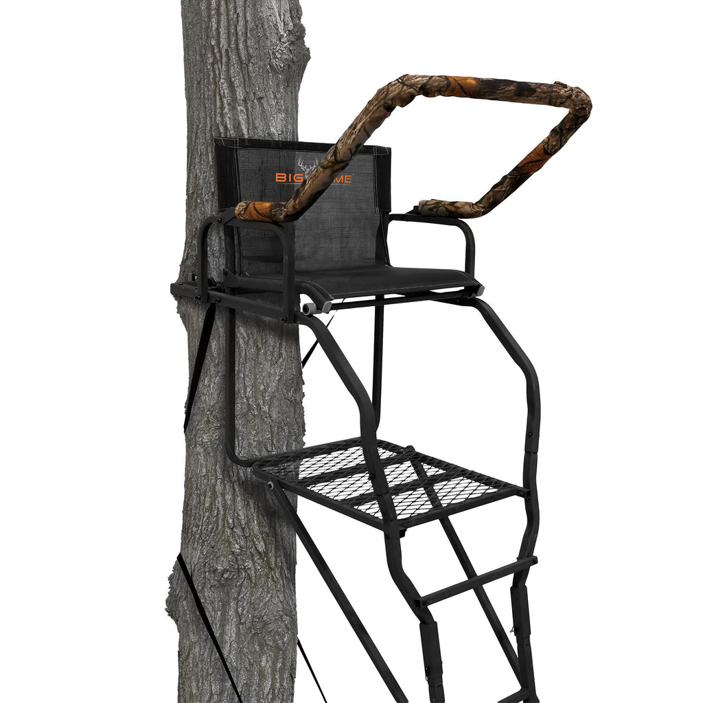 Ladder Treestand with Flip Back Seat I283
