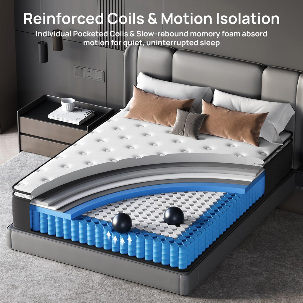 Full 12 inch Hybrid Mattress G927264
