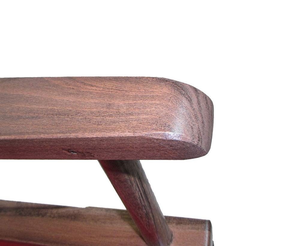 18" Walnut Frame Directors Chair I58160