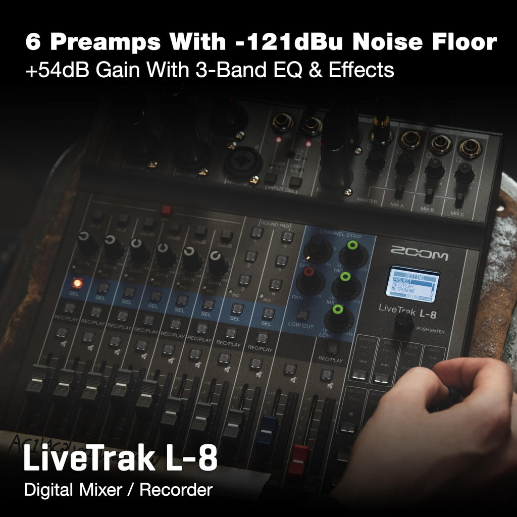 Battery Powered Mixer/Recorder D8719