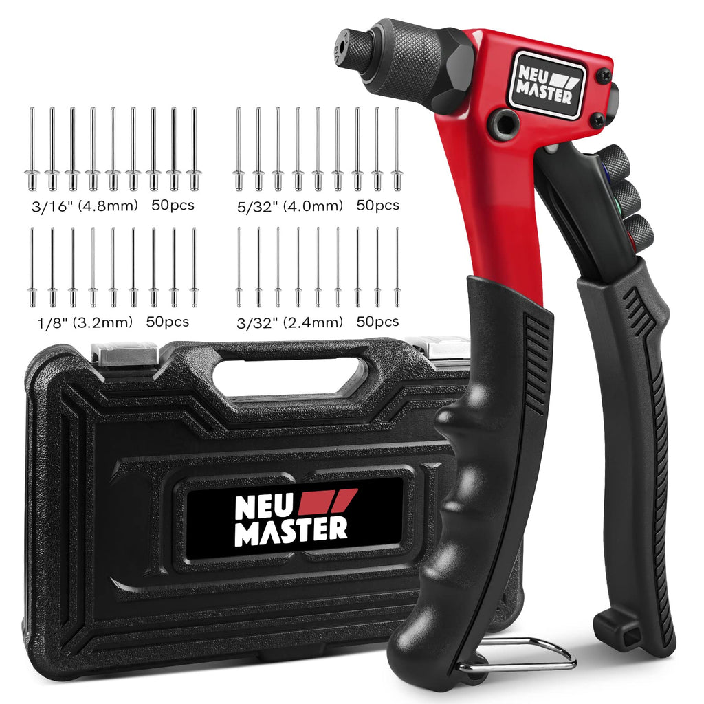 Rivet Gun Tool Kit with 200 Rivets C7948