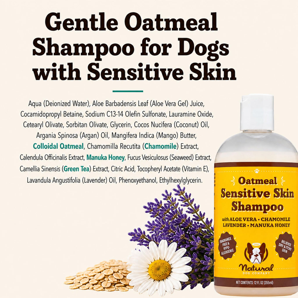Sensitive Skin Dog Shampoo 12 oz U5685