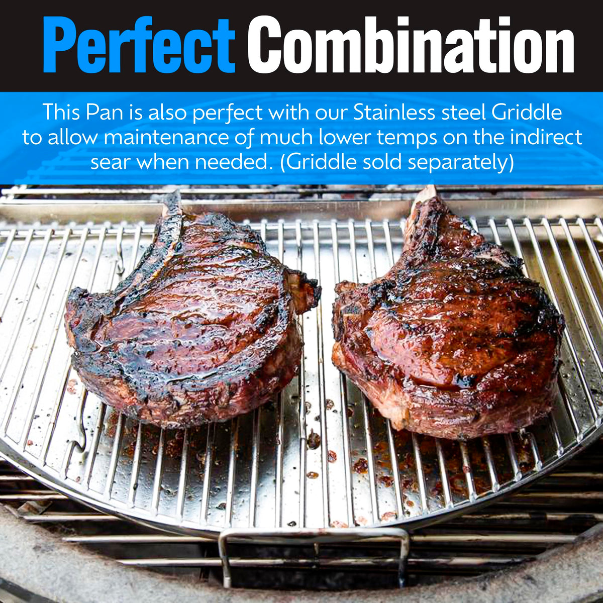 3-in-1 Stainless Steel Grill Accessory U416